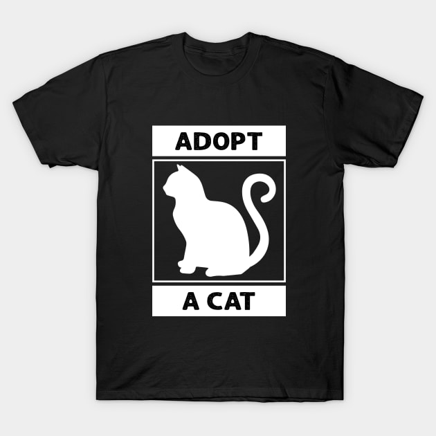 Adopt A Cat 1 T-Shirt by dewarafoni